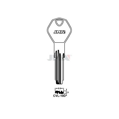 LLAVE JMA SEGUR. CVL 10D