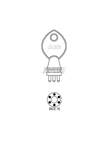LLAVE JMA SEGUR. INCE 1E