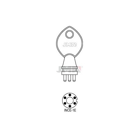 LLAVE JMA SEGUR. INCE 1E