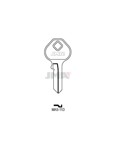 LLAVE JMA ACERO MAS 11D (C)