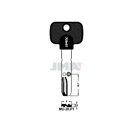 LLAVE JMA PLAST. MU 20.P1