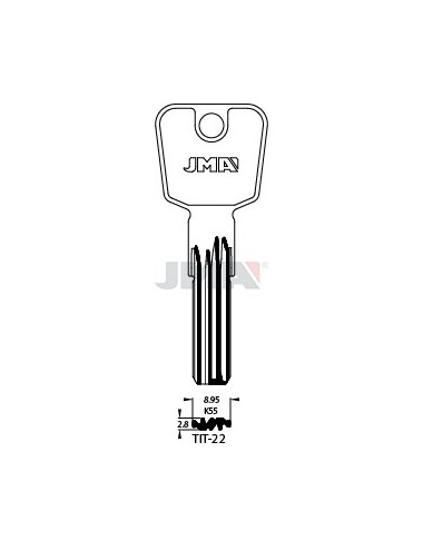 LLAVE JMA SEGUR. TIT 22