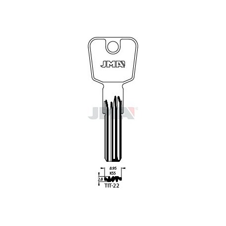 LLAVE JMA SEGUR. TIT 22