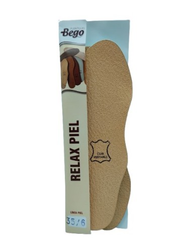 PLANTILLAS BEGO RELAX PIEL (PAR)