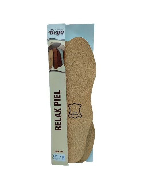 PLANTILLAS BEGO RELAX PIEL (PAR)