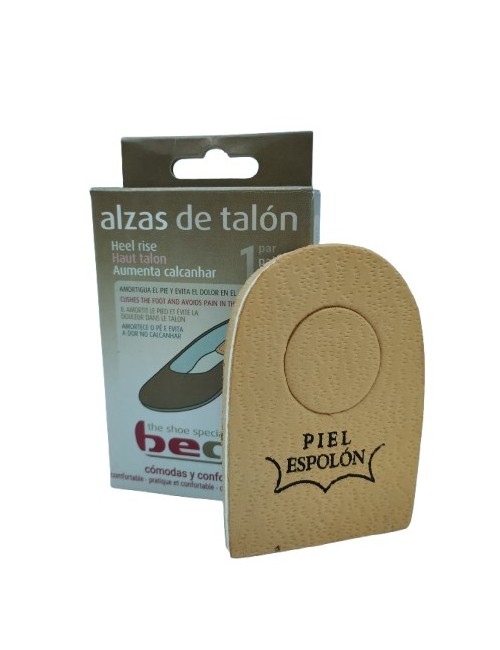 ALZAS BEGO ESPECIAL ESPOLON PIEL (PAR)