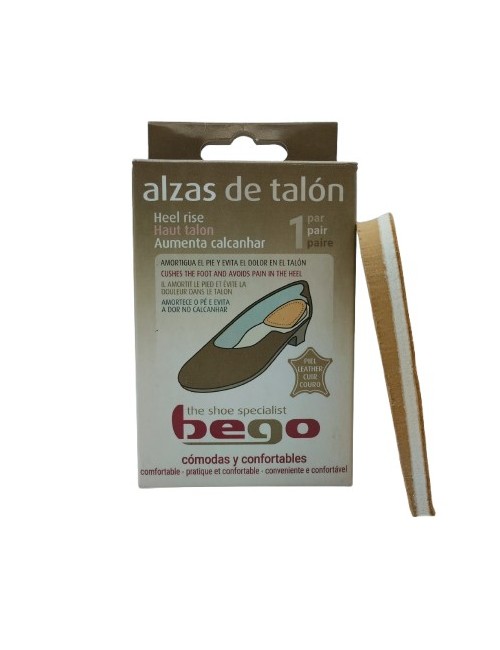 ALZAS BEGO ESPECIAL ESPOLON PIEL (PAR)
