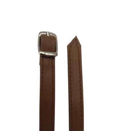 PULSERITAS ZAPATO PIEL 10MM.(PAR)