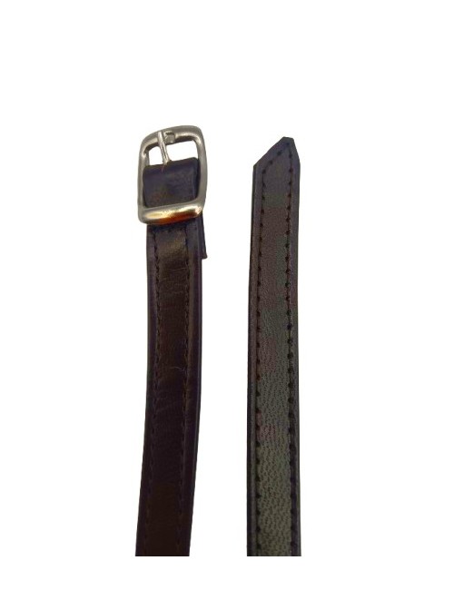 PULSERITAS ZAPATO PIEL 7MM.(PAR)