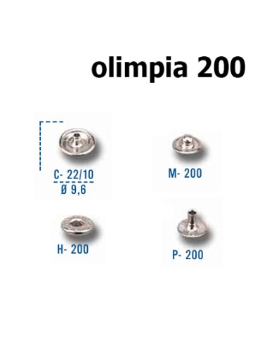 BROCHE  PACK OLIMPIA 200 (25 UDS)