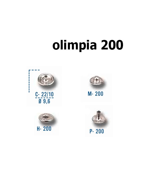 BROCHE  PACK OLIMPIA 200 (25 UDS)