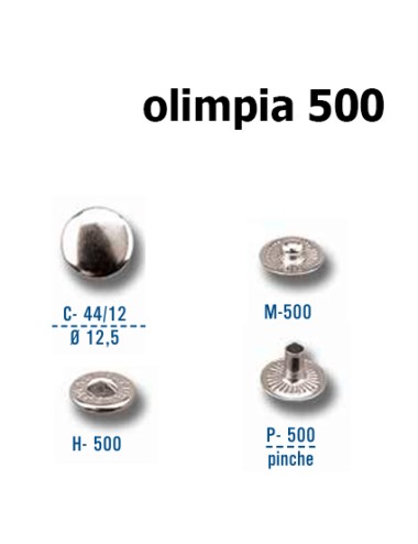 BROCHE  PACK OLIMPIA 500 LATON (25UDS.)
