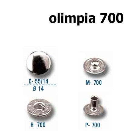 BROCHE  PACK OLIMPIA 700 (25 UDS.)