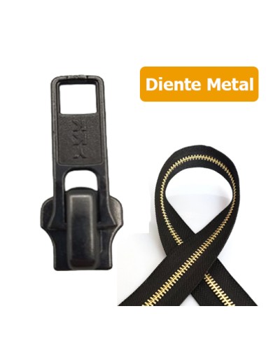 CURSOR CREMALLERA YKK METAL Nº5 AUTOMATICO