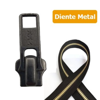 CURSOR CREMALLERA YKK METAL Nº5 AUTOMATICO