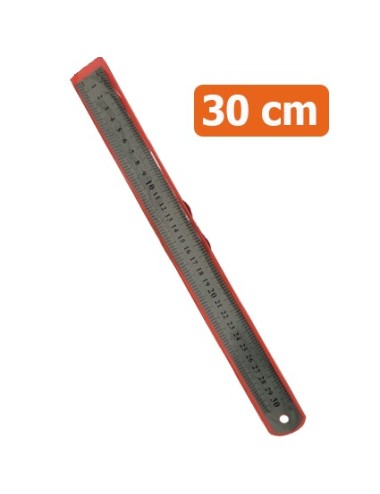 REGLA 30CM. METAL