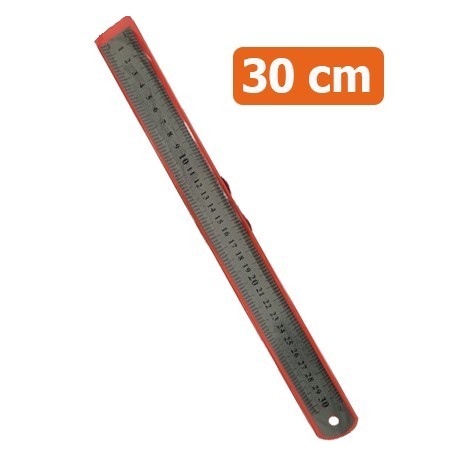 REGLA 30CM. METAL