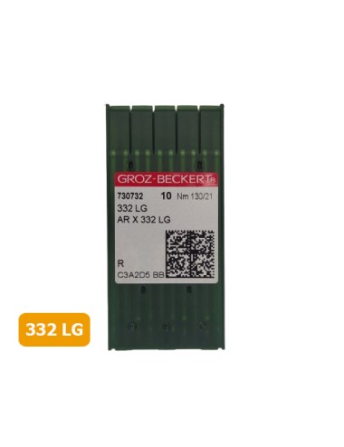 AGUJAS DE MAQUINA SINGER LARGAS 332 LG (UNIDAD)