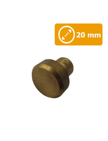 ZOCALO PARA PERFORAR A MAQUINA LATON