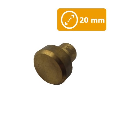 ZOCALO PARA PERFORAR A MAQUINA LATON