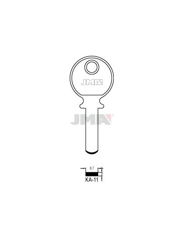 LLAVE JMA SEGUR. KA 11