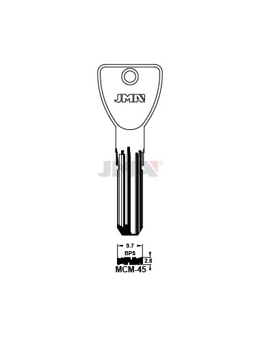 LLAVE JMA SEGUR. MCM 45