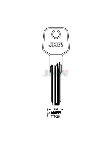 LLAVE JMA SEGUR. TIT 26