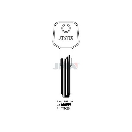LLAVE JMA SEGUR. TIT 26