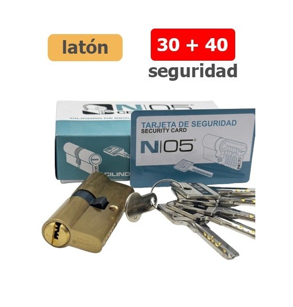 N05 CILINDRO SEGURIDAD LAT 30X40