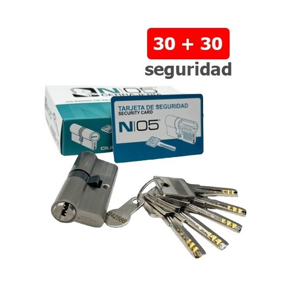 N05 CILINDRO SEGURIDAD NIQ 30X30