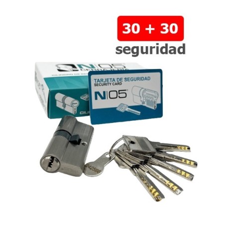 N05 CILINDRO SEGURIDAD NIQ 30X30