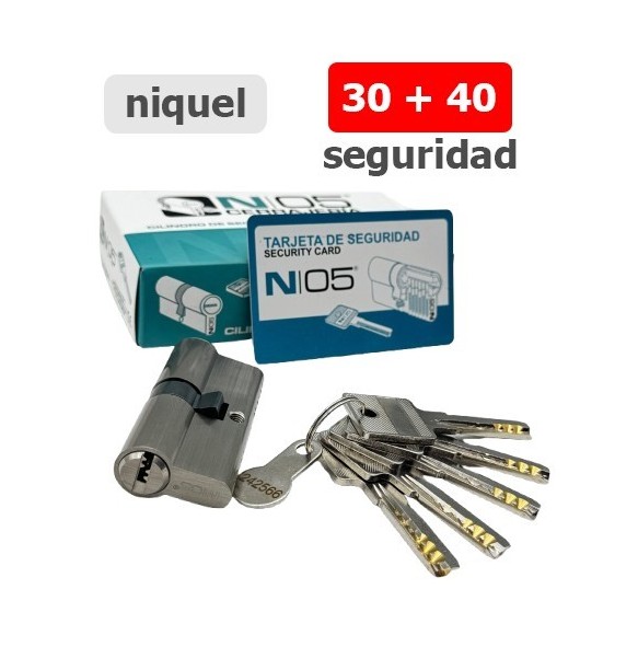 N05 CILINDRO SEGURIDAD NIQ 30X40