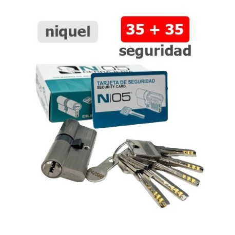 N05 CILINDRO SEGURIDAD NIQ 35X35