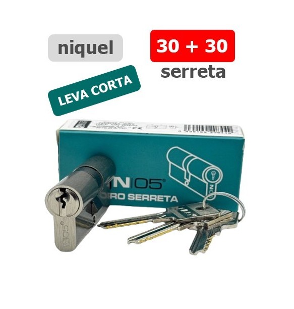 N05 CILINDRO SERRETA NIQ 30X30 - LEVA CORTA (L13)