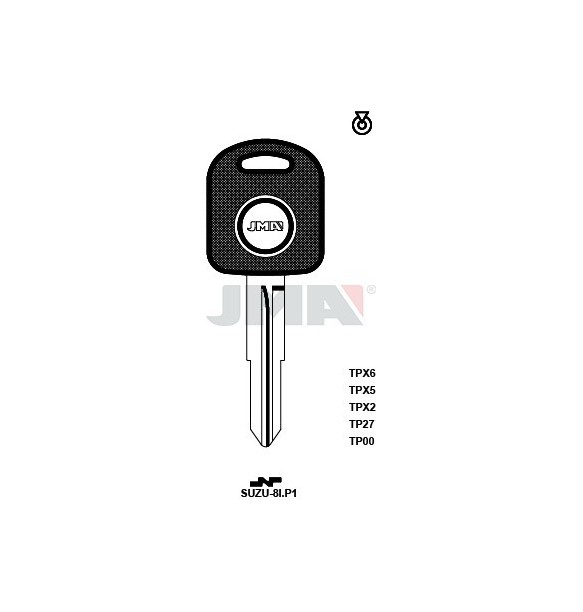 LLAVE JMA TP 00 SUZU 8I.P1