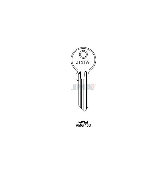 LLAVE JMA ACERO AMG 13D (B)