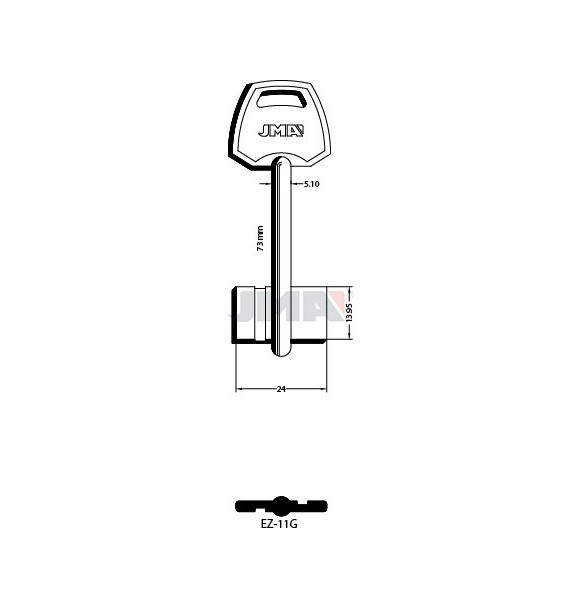 LLAVE JMA GORJA EZ 11G
