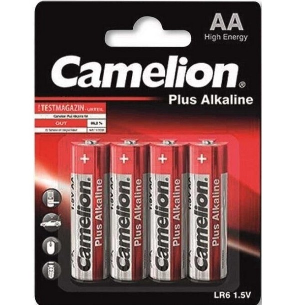 CAMELION PILA PLUS ALCALINA LR06 AA (BLIS 4)