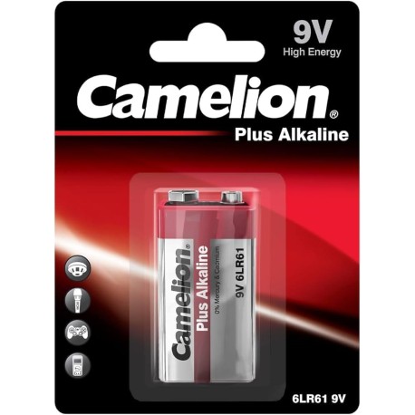 CAMELION PILA PLUS ALCALINA LR61 9V 6LF22 (BLIS 1)