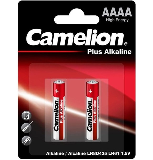 CAMELION PILA PLUS ALCALINA LR061 -1.5V. -AAAA (BLIS 2)