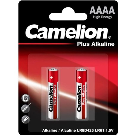 CAMELION PILA PLUS ALCALINA LR061 -1.5V. -AAAA (BLIS 2)