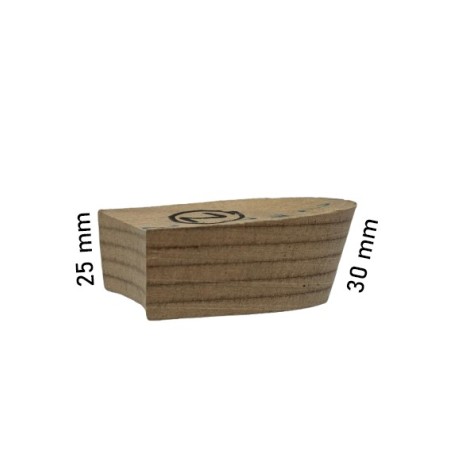 TACON MADERA COWBOY Nº2  (PAR)