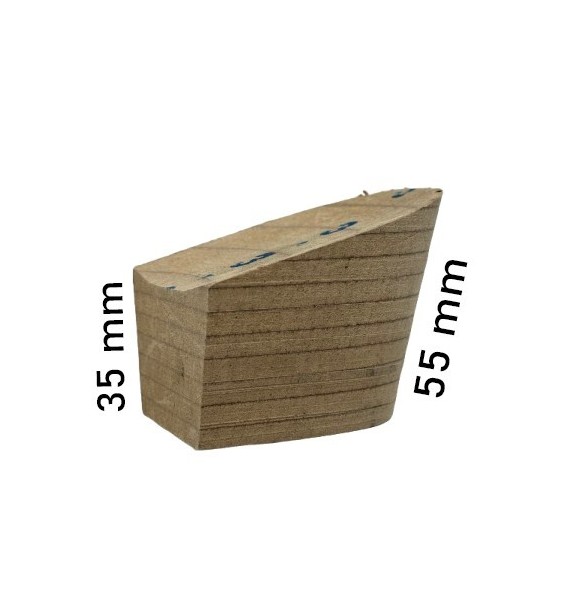 TACON MADERA COWBOY Nº3  (PAR)