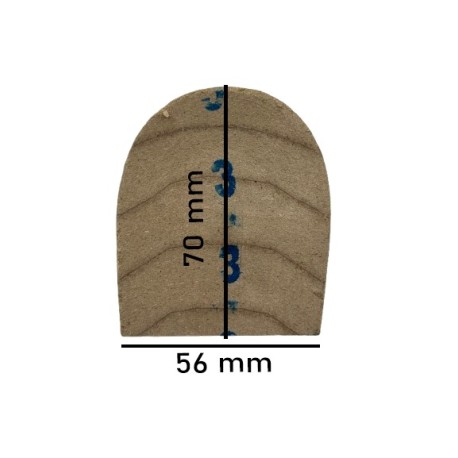 TACON MADERA COWBOY Nº3  (PAR)