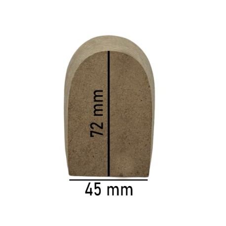 TACON MADERA COWBOY Nº5 CRO (PAR)