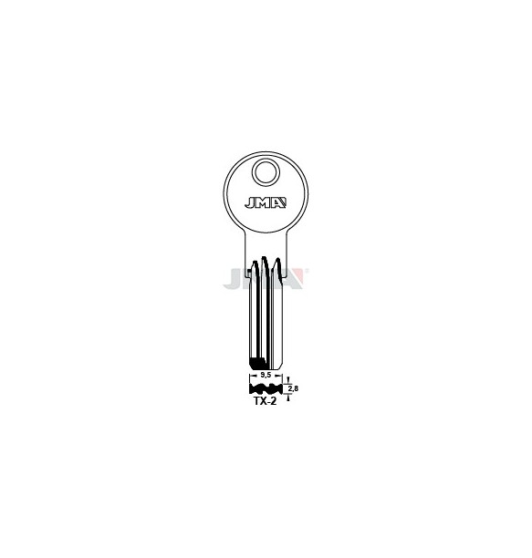 LLAVE JMA SEGUR. TX 2