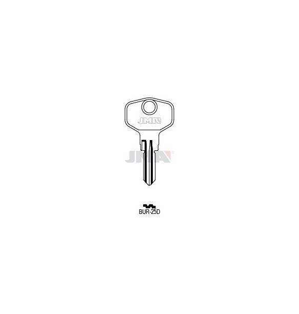 LLAVE JMA ACERO BUR 25D (C)