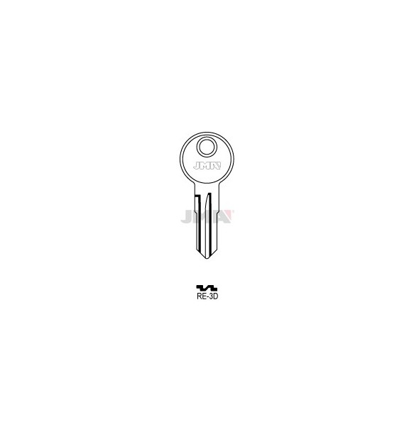 LLAVE JMA ACERO RE 3D (C)