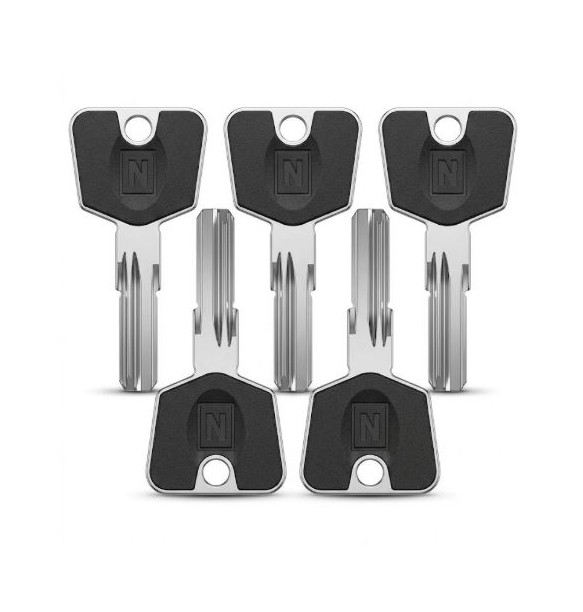 CILINDRO N ALTA SEGURIDAD -HS10- 35X35 NEGRO -DOBLE EMBRAGUE-