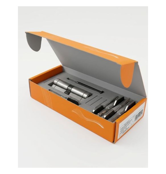 CILINDRO N ALTA SEGURIDAD -HS10- 40X40 NIQ -DOBLE EMBRAGUE-